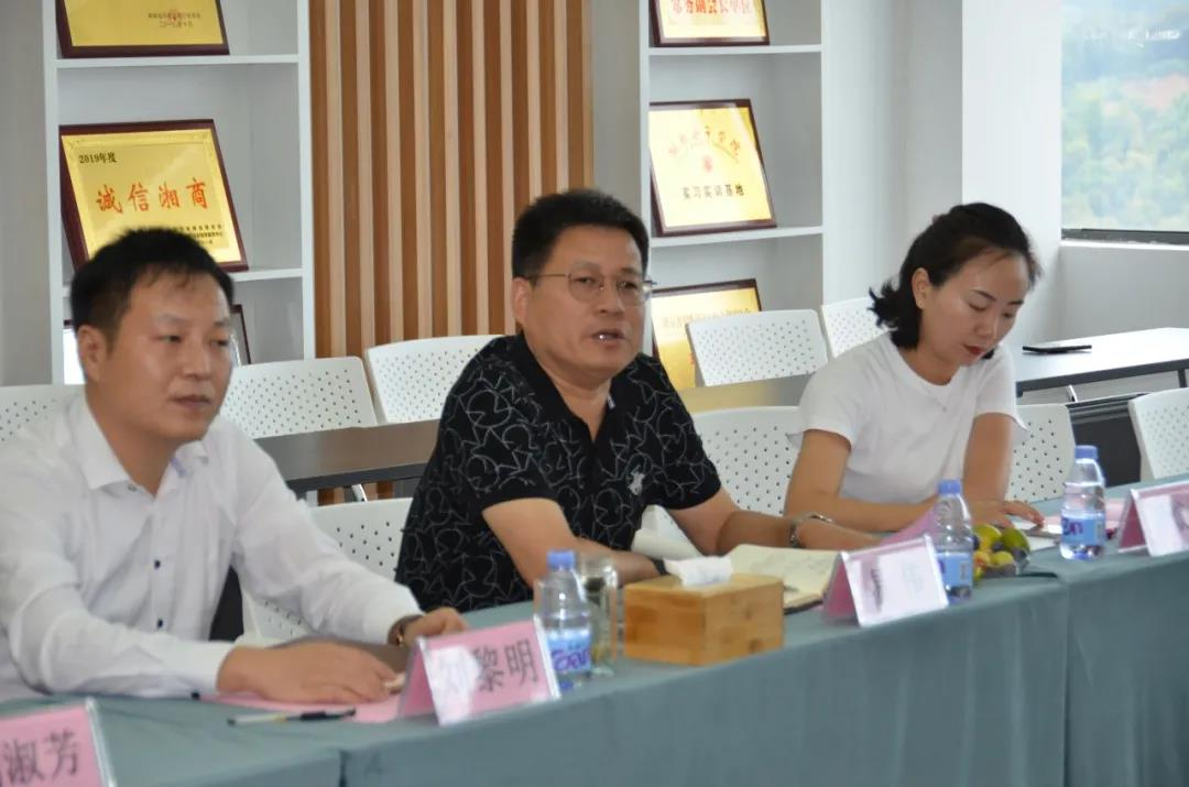 寧夏自治區(qū)工商聯(lián)主席何曉勇一行來到九九環(huán)?？疾熘笇?dǎo)
